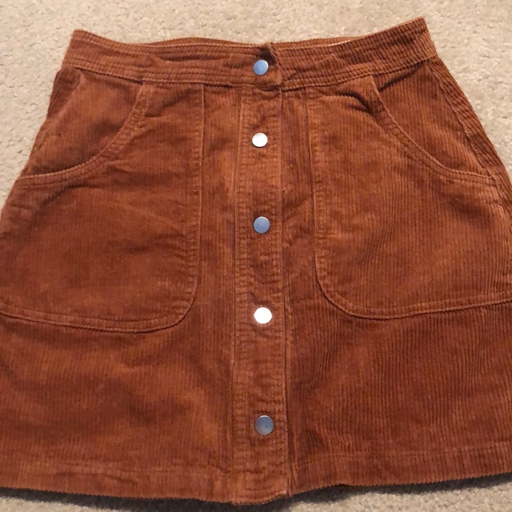 Corduroy Skirt
